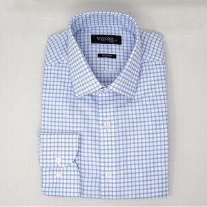 Blue Checkered Men's Shirt